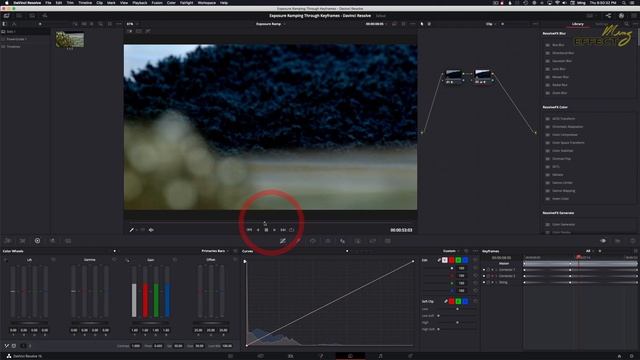 Ramping Exposure with Keyframes in Davinci Resolve | Ming Effect Tutorial смотреть онлайн