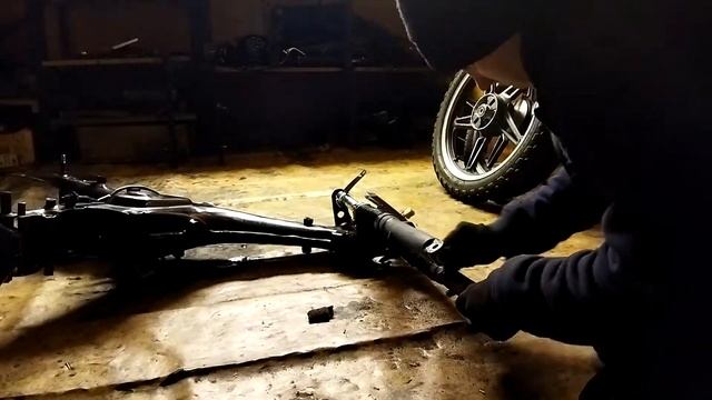 Востоновление мотоцыкла RACER 110N #4 смотреть онлайн