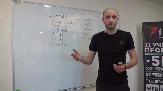 Какие бывают каналы, источники трафика в Google Analytics смотреть онлайн