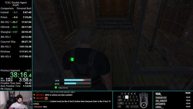 Splinter Cell: Double Agent v1 in 1h14m44s (World Record Speedrun) смотреть онлайн