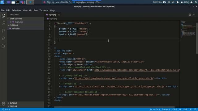 MYSQL Database Interaction With PHP Part 1 | phpMyAdmin | MYSQL смотреть онлайн