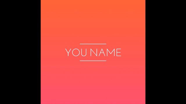 Интро цвет можно любой #1Бесплатно