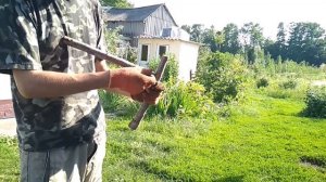 Веревка из бутылки (1) кручение ПЭТ лент (бутылкорез) без станка и фена