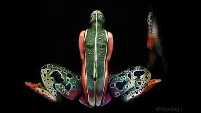 смотрим как люди изображают животных. смотреть онлайн