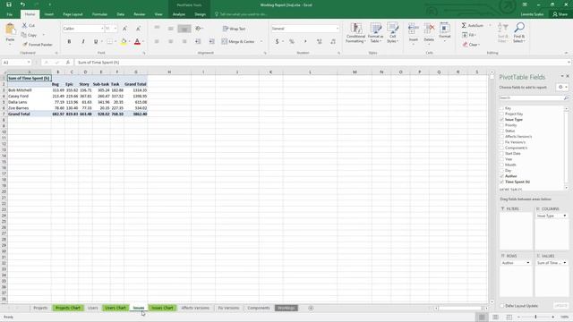 Export Jira Cloud worklogs to Excel смотреть онлайн