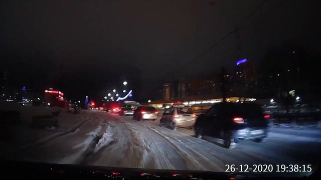 Как нужно объезжать пробку в Мурино. смотреть онлайн