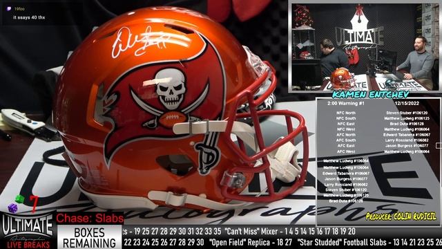 Warren Sapp Flash Authentic Helmet - 12/15/2022 7 P.M. Live Breaks смотреть онлайн