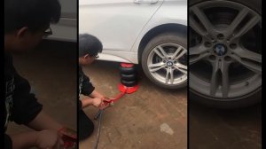 Пневматический домкрат