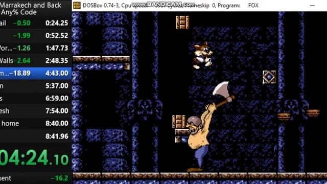 Titus the Fox - speedrun (Any% Code) WR 8:36.47 смотреть онлайн