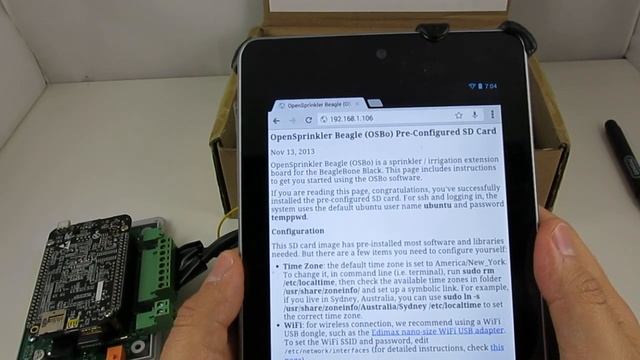 OpenSprinkler Beagle : Sprinkler / Irrigation Extension Board for BeagleBone Black смотреть онлайн