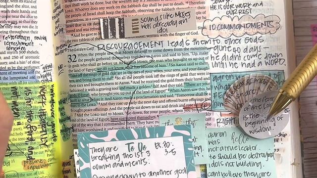 Study the Bible in One Year: Day 40 Exodus 30-32 | Bible study for beginners смотреть онлайн