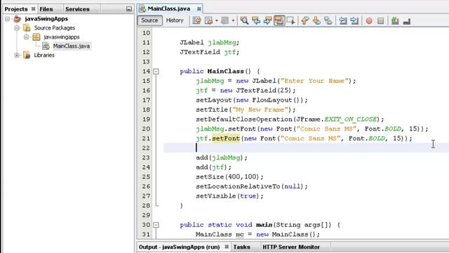Java Swing Tutorial 11 || How to set Tool Tips using setToolTip() method of Java || Java Swing смотреть онлайн