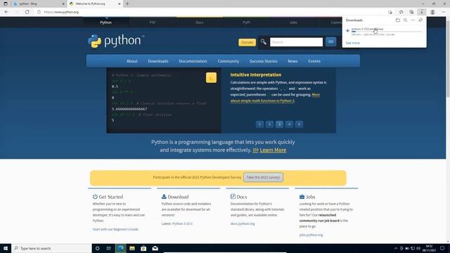 How to Install Python (IDLE & PIP) on Windows 10/Windows 11 смотреть онлайн