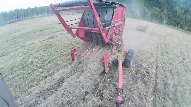 Покос 2016 последний день сенокоса, не без проблем.