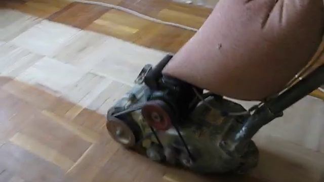 циклевка пола машиной СО-206 www.bestremont.com смотреть онлайн