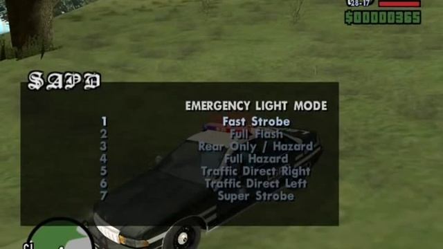 GTA SA caprice 1992 police car mode смотреть онлайн