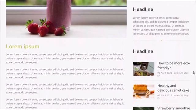 DJ-EcoFood - the online store website Quickstart for Joomla 4 смотреть онлайн