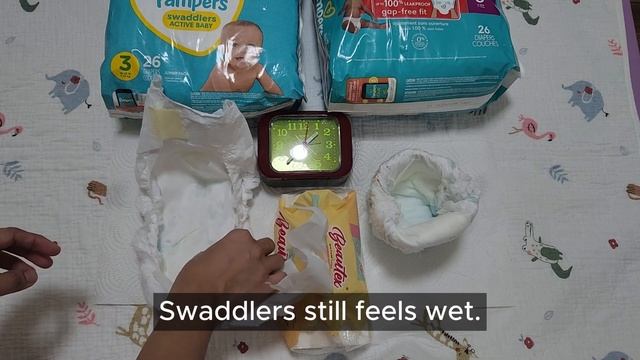 Pampers Swaddlers vs Cruisers (With Absorbency Test Video) смотреть онлайн