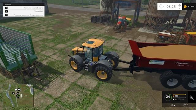 Мод прицеп Krampe Dumper v 1.0 with Zingg Transporte log Farming Simulator 2015 смотреть онлайн
