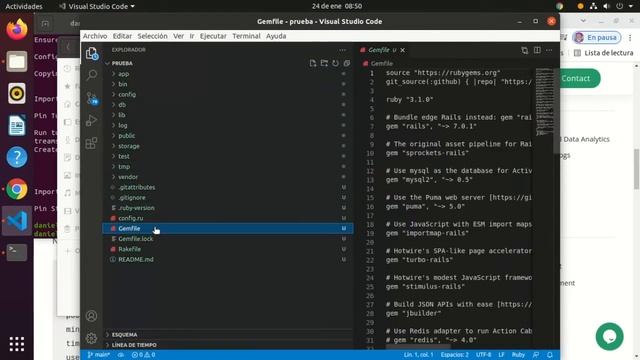 ¿COMO INSTALAR MARIADB EN UBUNTU 20.04 Y CONECTAR CON RUBY ON RAILS? смотреть онлайн