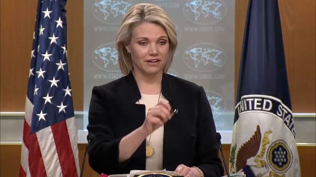 DEPARTMENT OF STATE BRIEFING *Heather Nauert 2/27/2018 смотреть онлайн