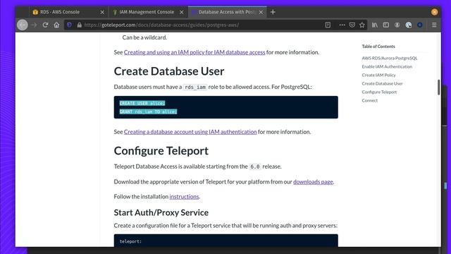 Adding your first Database to Teleport смотреть онлайн
