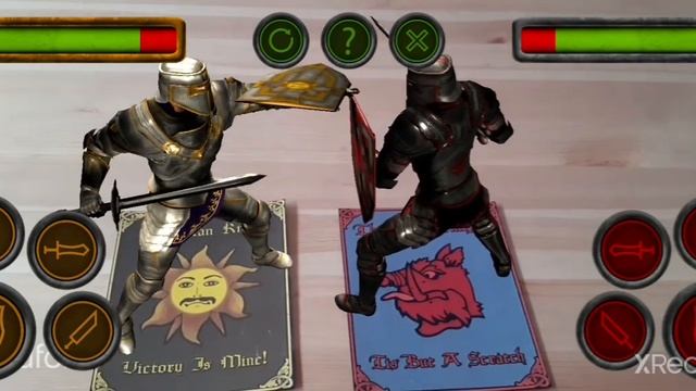 UNITY - AR Game: Knight Fight! (Monty Python's Black Knight) смотреть онлайн