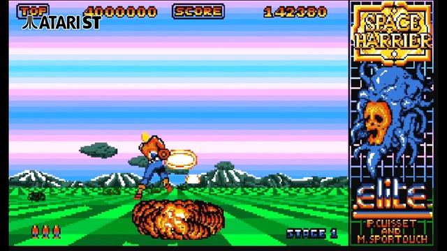 Battle of the Ports - Space Harrier - Updated (スペースハリアー) Show #200 - 60fps смотреть онлайн