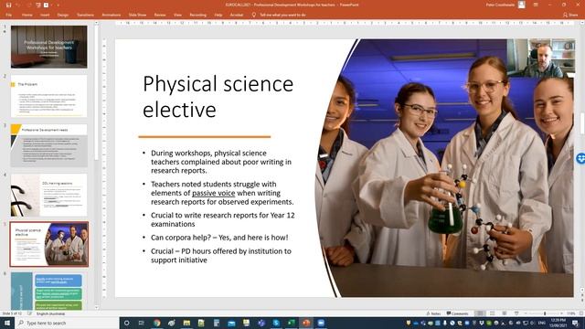 EUROCALL2021 CorpusCALL Symposium - DDL PD workshops смотреть онлайн