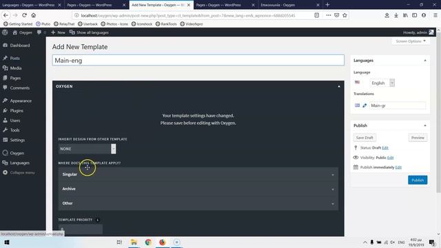 How to create a multilingual website in Oxygen (Using the free Polylang Plugin!) смотреть онлайн
