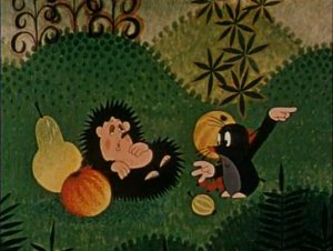 Крот и ежик