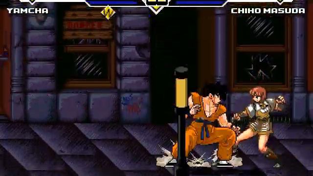 Yamcha vs Chiho Masuda MUGEN BATTLE смотреть онлайн