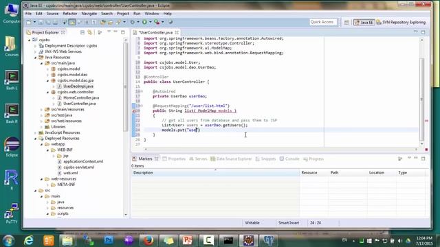 Spring - Web MVC смотреть онлайн