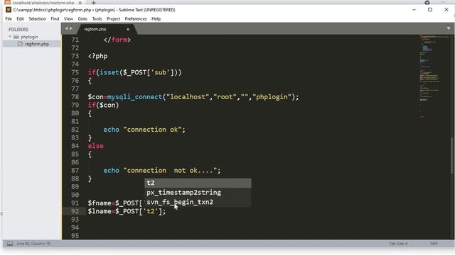 Login And Registration Form in PHP and MySQL With XAMPP In Hindi | by Rajeev смотреть онлайн