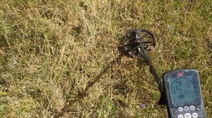 Второй день испытаний карбоновой S-образной штанги Minelab Equinox 600/800