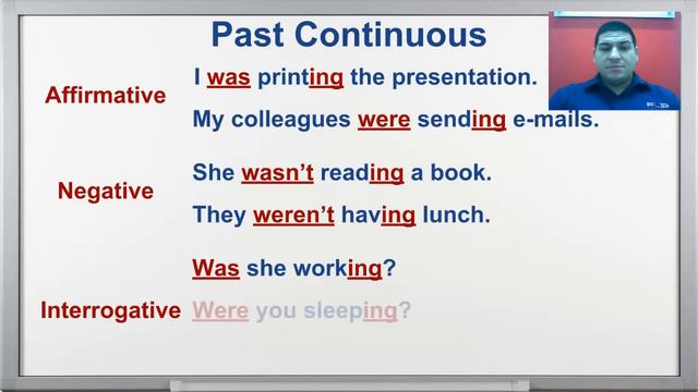 2B- Lesson 9 - Past Continuous смотреть онлайн