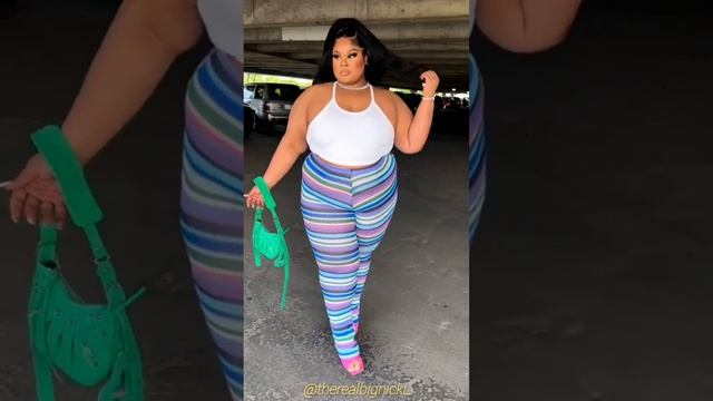 Big Girl Big Model - Semirah/therealbignicki_  Curvaceous Model Plus Size Model Influencer