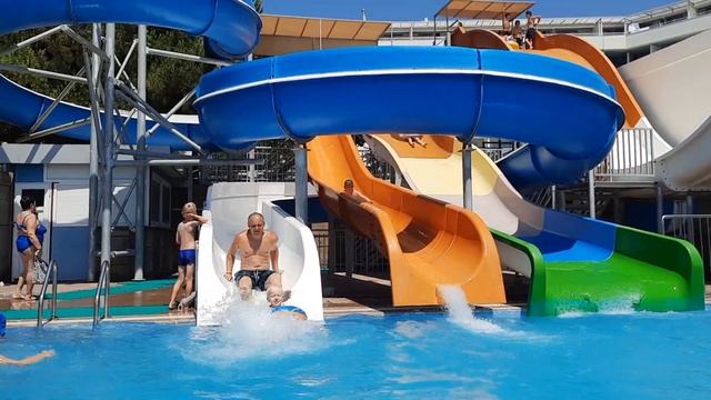 ТУРЦИЯ АЛАНЬЯ ТЮРКЛЕР Аквапарк в LAND OF PARADISE BEACH HOTEL 5* 2021 ИЮЛЬ смотреть онлайн