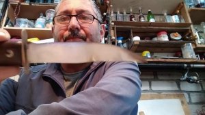 крутой нож из лопаты