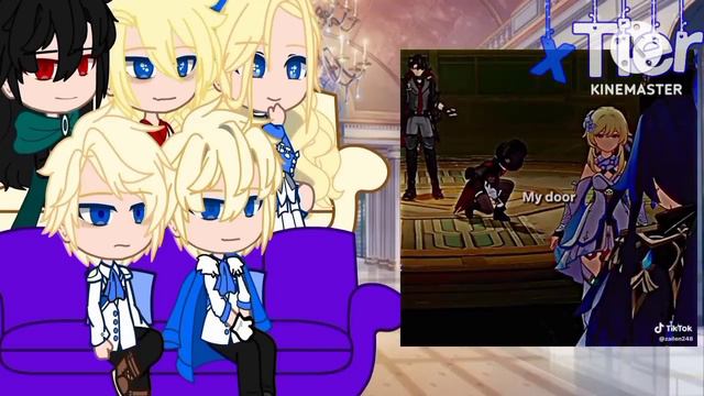 TWAHL X WMMAP React To Dorothea As Clorinde | GCRV | Amnesia Au | Read Desc. | 🚫 No Part 2 🚫