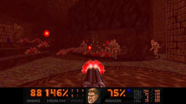 DOOM II - Sunlust - MAP03 - UV-Max in 3:35 - j4rio смотреть онлайн