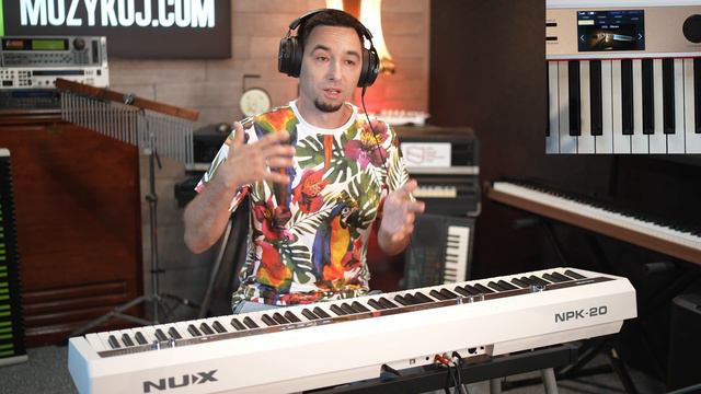 NUX NPK-20 Pianino Cyfrowe -TEST