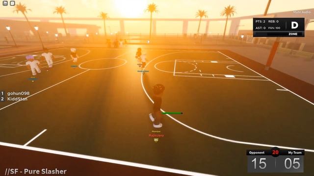 [Kuroko no Basket] Trying out the NEW ROBLOX BASKETBALL GAME... | MyPark смотреть онлайн