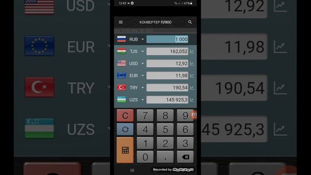 Курби асъор имруз 23.04.2022 Курби асъор имруз боло шуд сомони рублей долар TJK RUB USD смотреть онлайн