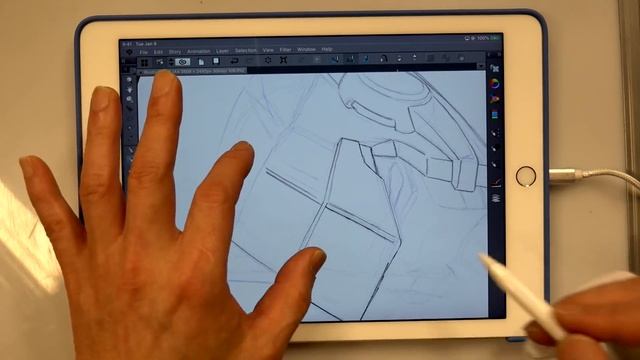 iPad/Wacom Cintiq Comparison【Japanese Pro Animator】 смотреть онлайн