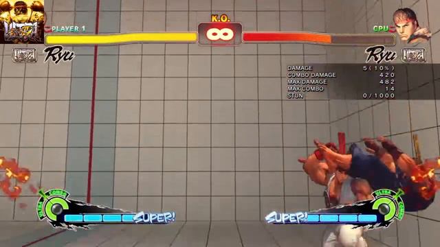 Ultra Street Fighter 4 Ryu Combo Video смотреть онлайн