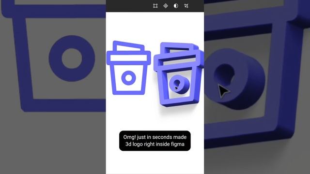 create an 3D logo in just 5 min in figma 3D plug in смотреть онлайн