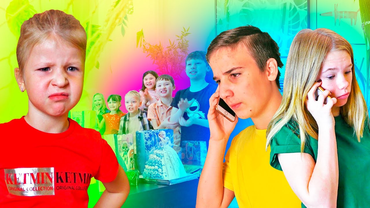 Старшая сестра и брат разыграли младшую сестру в ее день рождения смотреть онлайн