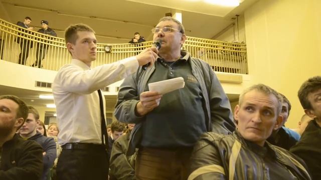 Общественные слушания в Тропарёво-Никулино 11 апреля. Вопрос о тоннеле. смотреть онлайн