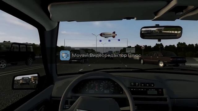 Шашки по городу в CITY CAR DRIVING#1